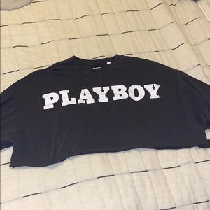 ADORABLE playboy crop top